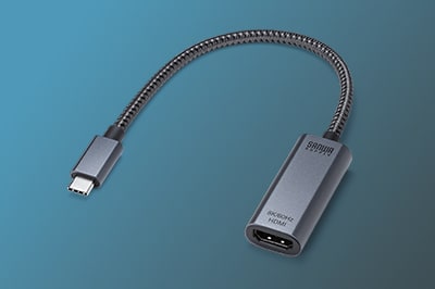 Type-CポートをHDMIに変換し、映像出力できるアダプタ