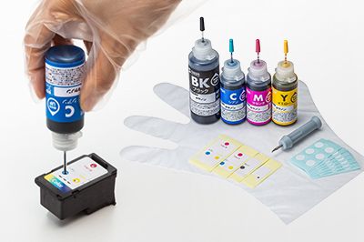 純正インクと比べて大幅コストダウン!キヤノン用詰め替えインク