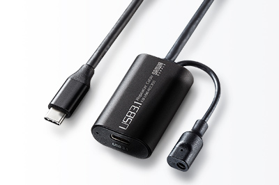 USB Type-C信号を5m延長できるアクティブリピーターケーブル