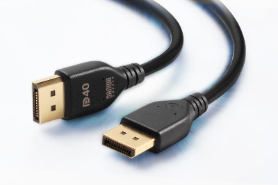 DisplayPort ver.2.1認証の高リフレッシュレート対応のディスプレイポートケーブル