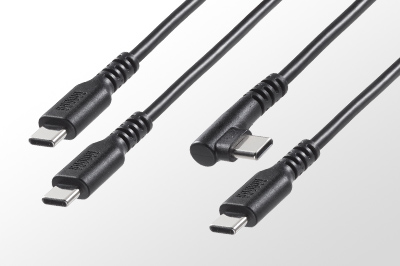 大量購入に最適。簡易パッケージタイプのUSB 2.0 Type-CーCケーブル