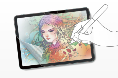 紙のような質感の反射防止フィルム（Apple iPad Air11インチ M2/2024対応）