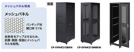 メッシュパネル　CP-SVN4210BKN　CP-SVN4210MBKN