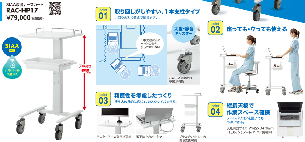 SIAA認証取得 抗ウイルスカルテカートのご案内 2022年3月号