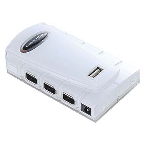 1394-RP4UWH / 1394&USB2.0コンボハブ(ホワイト)