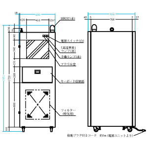 A30H / FAパソコンロッカーまもる君　AceIII