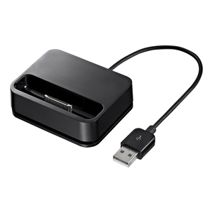 ACA-CRADLE2BK / iPod&iPhone4・3GS対応クレードル(ブラック)