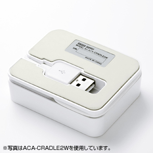 ACA-CRADLE2SV / iPod＆iPhone4・3GS対応クレードル（シルバー）