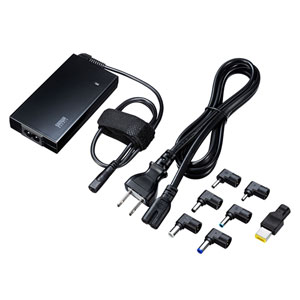 ACA-DC71ML / ノートパソコン用ACアダプタ(65W・マルチタイプ・薄型)