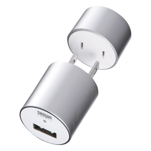 ACA-IP12SV / USB-ACアダプタ(シルバー)