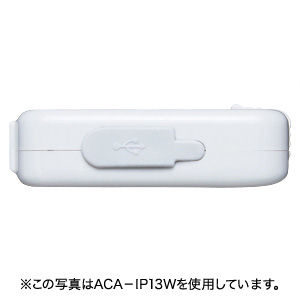 ACA-IP13R / USB-ACアダプタ(レッド)