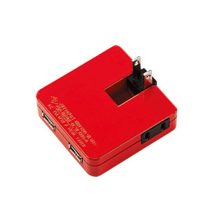 ACA-IP14R / USB充電タップ型ACアダプタ