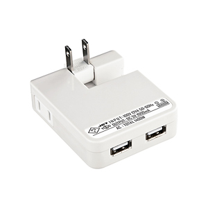 ACA-IP23W / USB充電タップ型ACアダプタ(ホワイト)