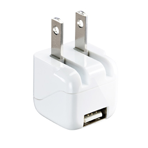 ACA-IP32W / 超小型USB充電器（1A・ホワイト）