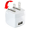 ACA-IP33WN 超小型USB充電器(2.1A・ホワイト) ACA-IP33WN / 超小型USB充電器(2.1A・ホワイト)