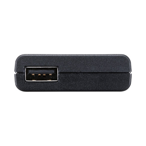 ACA-IP34BK / 薄型USB充電器（ブラック）