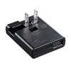 ACA-IP34BK 薄型USB充電器(ブラック) ACA-IP34BK / 薄型USB充電器(ブラック)
