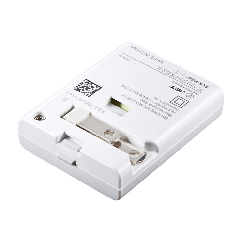 ACA-IP34W / 薄型USB充電器（ホワイト）