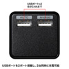 ACA-IP39BK USB充電器(2ポート・合計3.4A・ブラック) ACA-IP39BK / USB充電器(2ポート・合計3.4A・ブラック)