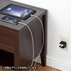 ACA-IP39W USB充電器(2ポート・合計3.4A・ホワイト) ACA-IP39W / USB充電器(2ポート・合計3.4A・ホワイト)
