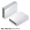 ACA-IP40W 6ポートUSB充電器(ホワイト) ACA-IP40W / 6ポートUSB充電器(ホワイト)