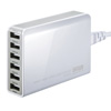 ACA-IP40W 6ポートUSB充電器(ホワイト) ACA-IP40W / 6ポートUSB充電器(ホワイト)