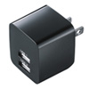 ACA-IP44BK USB充電器(2ポート・合計2.4A・ブラック) ACA-IP44BK / USB充電器(2ポート・合計2.4A・ブラック)