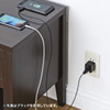 ACA-IP44W USB充電器(2ポート・合計2.4A・ホワイト) ACA-IP44W / USB充電器(2ポート・合計2.4A・ホワイト)