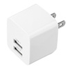 ACA-IP44W USB充電器(2ポート・合計2.4A・ホワイト) ACA-IP44W / USB充電器(2ポート・合計2.4A・ホワイト)