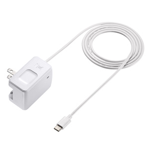 ACA-IP48CW / USB Type-Cケーブル一体型AC充電器(3A・ホワイト)