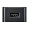 ACA-IP49BK USB充電器(1A・高耐久タイプ・ブラック) ACA-IP49BK / USB充電器(1A・高耐久タイプ・ブラック)