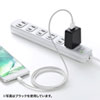 ACA-IP49W USB充電器(1A・高耐久タイプ・ホワイト) ACA-IP49W / USB充電器(1A・高耐久タイプ・ホワイト)