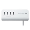 ACA-IP50W クランプ式USB充電器(USB4ポート・ホワイト) ACA-IP50W / クランプ式USB充電器(USB4ポート・ホワイト)