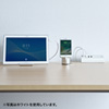 ACA-IP51BK クランプ式USB充電器(Type-C1ポート+USB3ポート・ブラック) ACA-IP51BK / クランプ式USB充電器(Type-C1ポート+USB3ポート・ブラック)