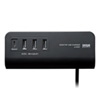 ACA-IP51BK クランプ式USB充電器(Type-C1ポート+USB3ポート・ブラック) ACA-IP51BK / クランプ式USB充電器(Type-C1ポート+USB3ポート・ブラック)