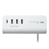 ACA-IP51W クランプ式USB充電器(Type-C1ポート+USB3ポート・ホワイト) ACA-IP51W / クランプ式USB充電器(Type-C1ポート+USB3ポート・ホワイト)