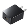 ACA-IP52BK USB充電器(2A・高耐久タイプ・ブラック) ACA-IP52BK / USB充電器(2A・高耐久タイプ・ブラック)