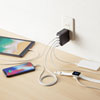 ACA-IP54BK USB充電器(4ポート・合計6A・ブラック) ACA-IP54BK / USB充電器(4ポート・合計6A・ブラック)