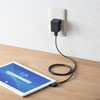 ACA-IP56BK USB充電器(2A・高耐久タイプ) ACA-IP56BK / USB充電器(2A・高耐久タイプ)