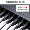 ACA-IP61 USB充電器(10ポート・1ポート最大2.4A・合計24A) ACA-IP61 / USB充電器(10ポート・1ポート最大2.4A・合計24A)
