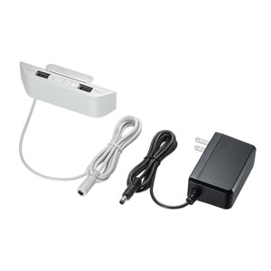 ACA-IP66 / USB充電器(2ポート・合計4.2A・デスク設置タイプ)