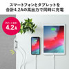 ACA-IP66 USB充電器(2ポート・合計4.2A・デスク設置タイプ) ACA-IP66 / USB充電器(2ポート・合計4.2A・デスク設置タイプ)