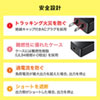 ACA-IP69BK USB充電器(1A・広温度範囲対応タイプ) ACA-IP69BK / USB充電器(1A・広温度範囲対応タイプ)