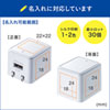 ACA-IP79W キューブ型USB充電器(2.4A・ホワイト) ACA-IP79W / キューブ型USB充電器(2.4A・ホワイト)