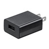 ACA-IP86BK USB充電器(1A・ブラック) ACA-IP86BK / USB充電器(1A・ブラック)