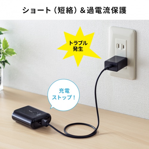 ACA-IP92BK / USB Type-C充電器（1ポート・3A）