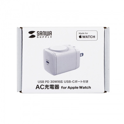 ACA-PD101 / USB PD対応AC充電器（PD30W・Apple Watch充電）