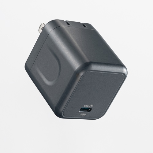 ACA-PD105BK / USB PD対応キューブ型AC充電器（PD65W）