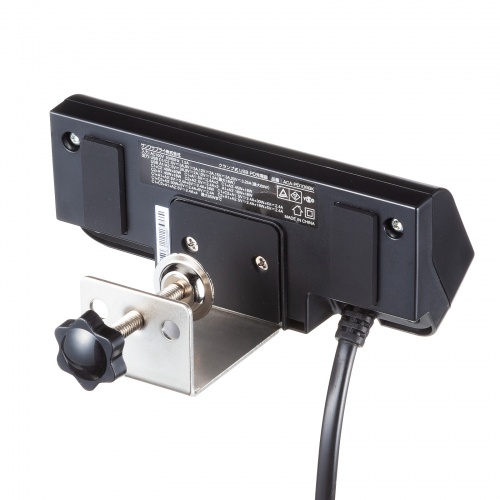 ACA-PD106BK / USB PD対応クランプ式AC充電器（PD65W・C×2＋A×2・ブラック）