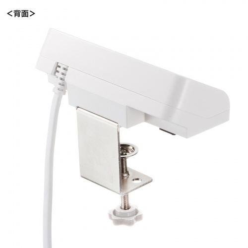 ACA-PD106W / USB PD対応クランプ式AC充電器（PD65W・C×2＋A×2・ホワイト）